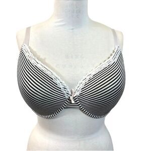 Dreamwear Bra 44D Underwire Striped